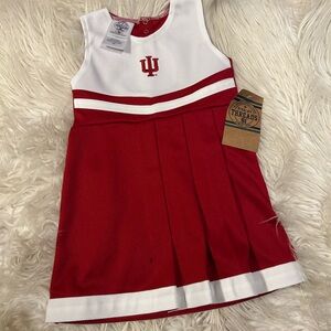 NCAA Indiana Hoosiers Toddler Girls' Cheer Dress